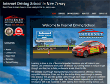Tablet Screenshot of internettdrivingschool.com